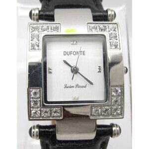 Women Dufonte Lucien Piccard Quartz WR Analog 24mm Watch (H92) "New Battery"